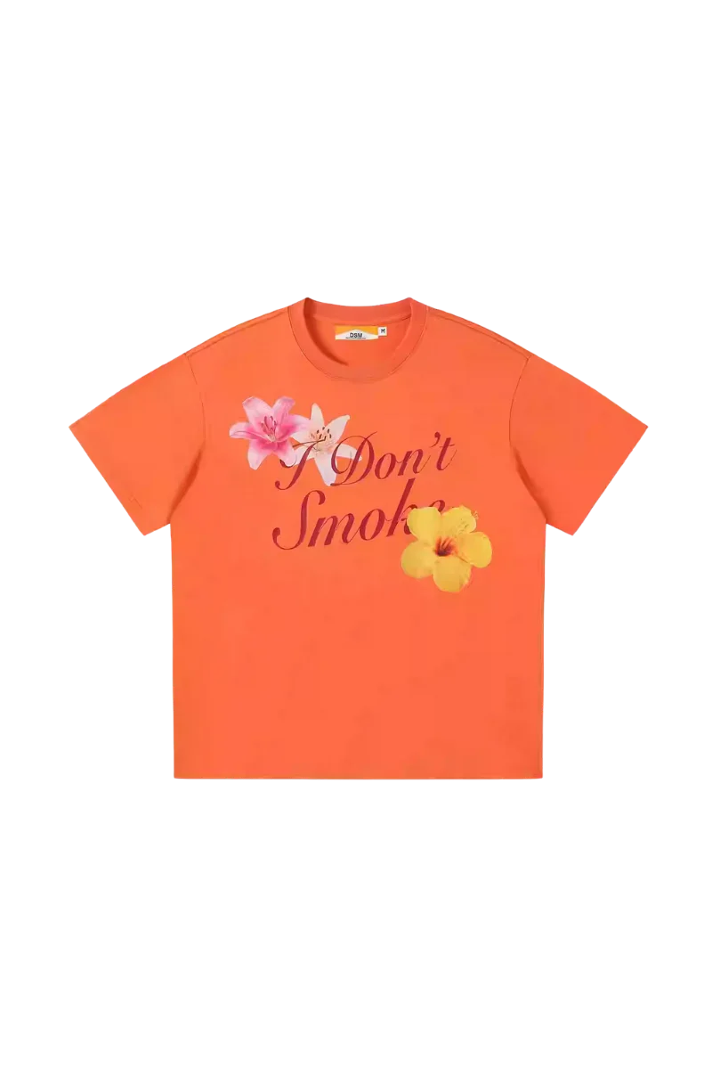 IDontSmoke Big Flower Art Tee