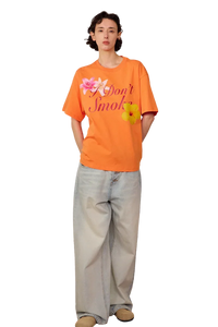 IDontSmoke Big Flower Art Tee