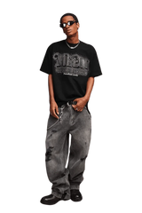 MEDM SS25 Big M Rhinestone Tee - ShaLaoBan