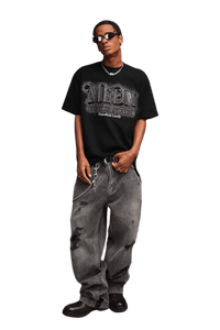 MEDM SS25 Big M Rhinestone Tee - ShaLaoBan