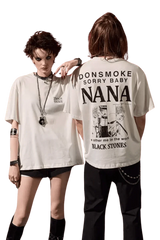 IDontSmoke Black Stones Band Tee - ShaLaoBan