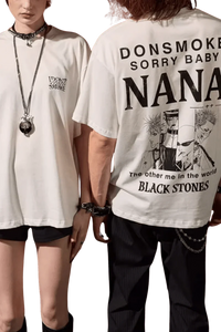 IDontSmoke Black Stones Band Tee - ShaLaoBan