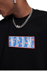 MEDM SS25 Box Floral Logo Tee