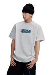 MEDM SS25 Box Floral Logo Tee