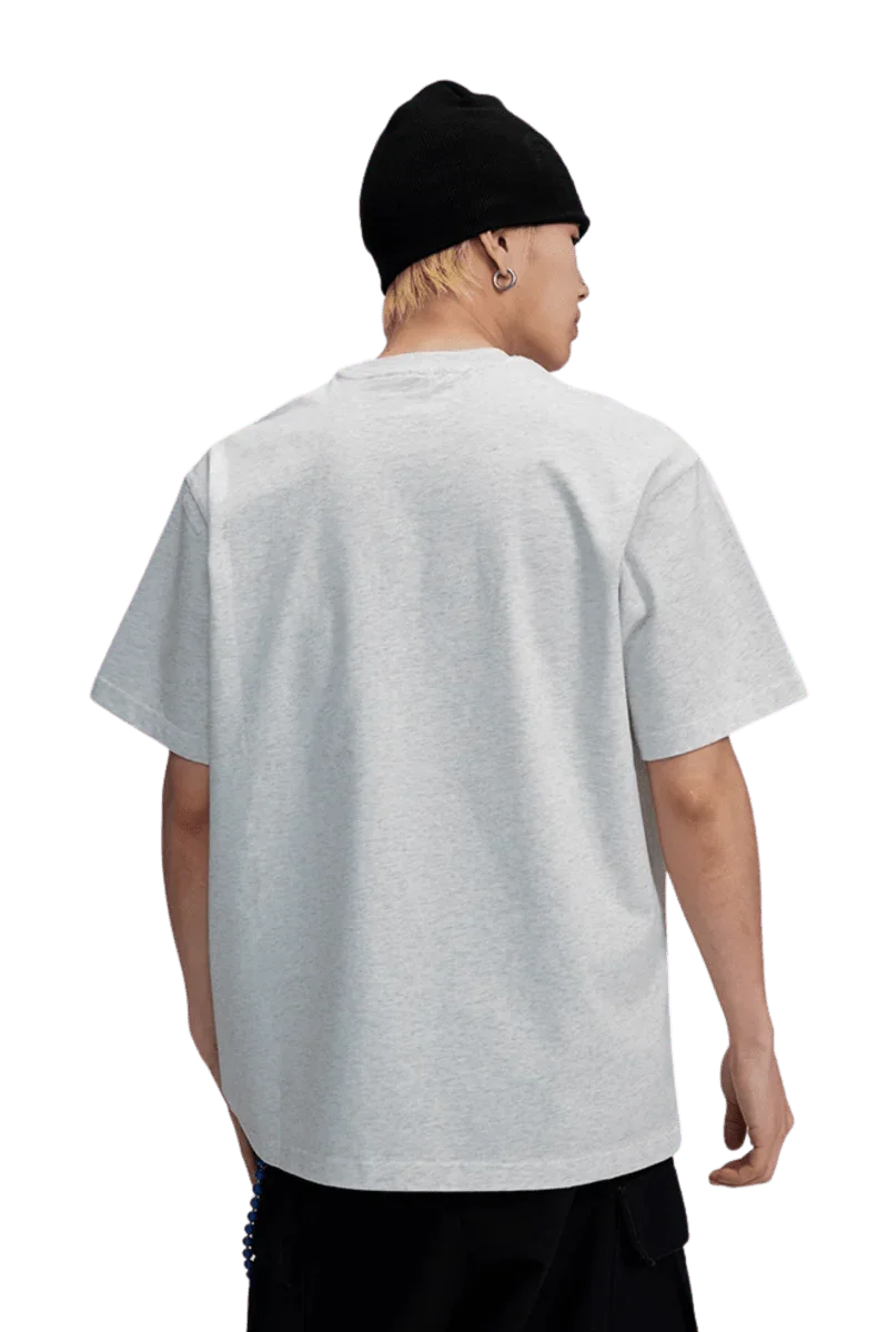 MEDM SS25 Box Floral Logo Tee
