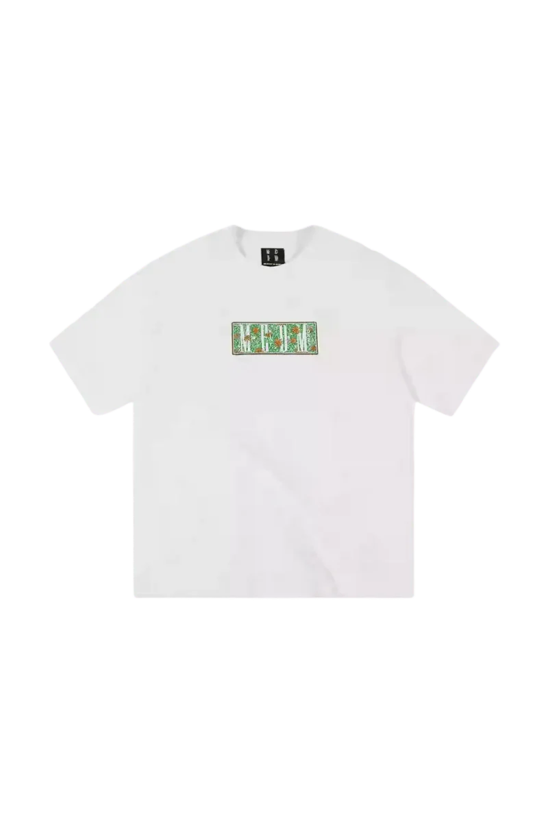 MEDM SS25 Box Floral Logo Tee