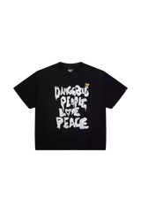 Dangerous People Brush Logo Tee - ShaLaoBan