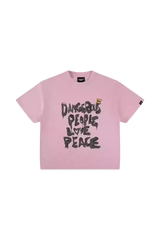 Dangerous People Brush Logo Tee - ShaLaoBan