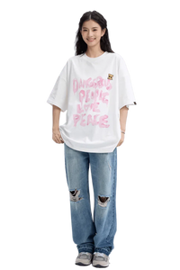 Dangerous People Brush Logo Tee - ShaLaoBan