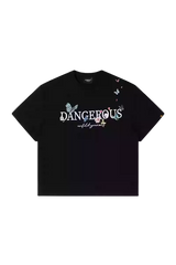 Dangerous People Butterfly Embroidery Tee