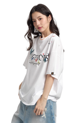 Dangerous People Butterfly Embroidery Tee