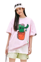 Dangerous People Cactus Paper Bag Man Tee - ShaLaoBan