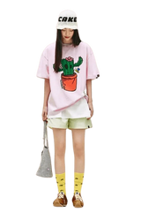 Dangerous People Cactus Paper Bag Man Tee - ShaLaoBan