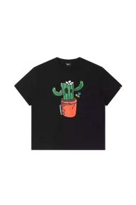 Dangerous People Cactus Paper Bag Man Tee - ShaLaoBan