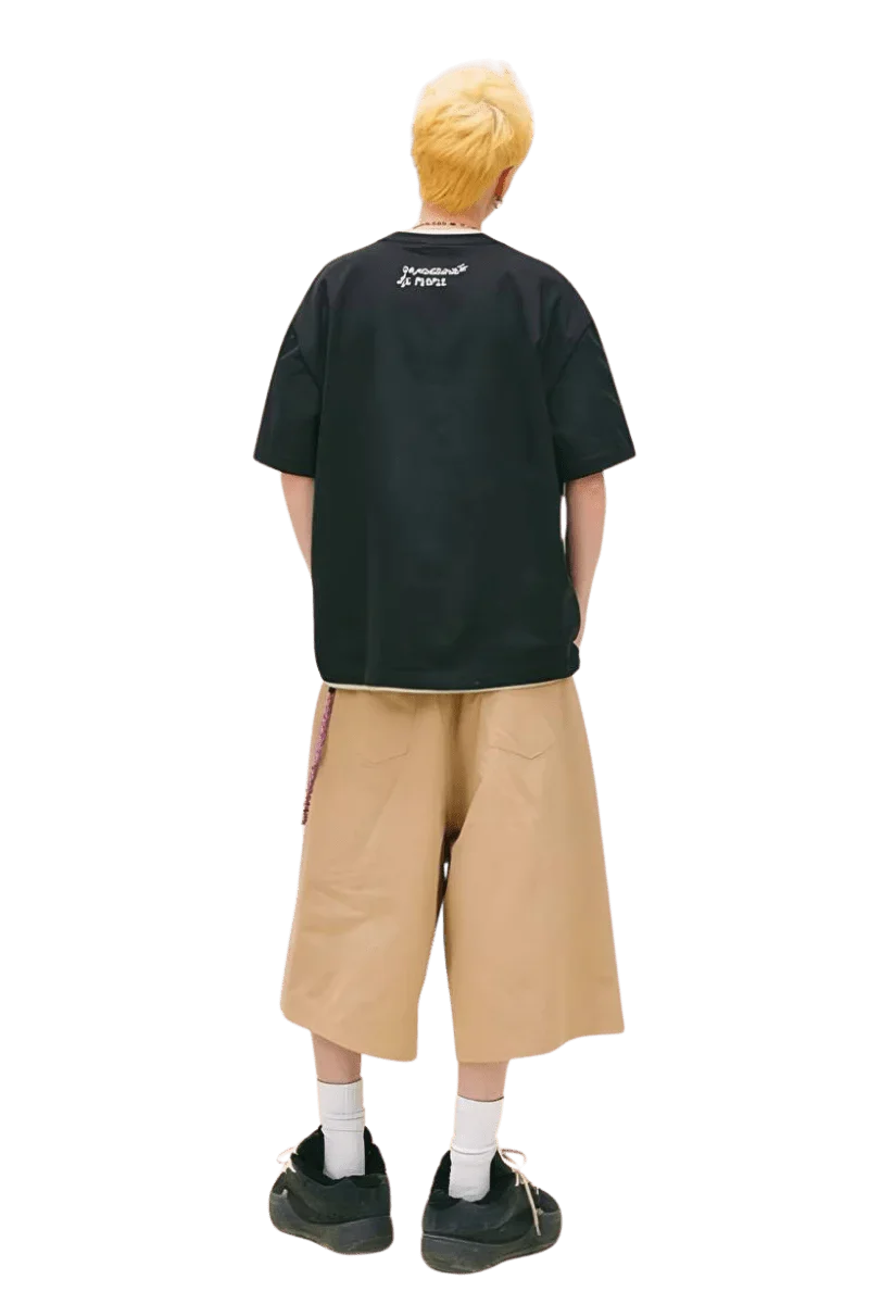 Dangerous People Cactus Paper Bag Man Tee - ShaLaoBan