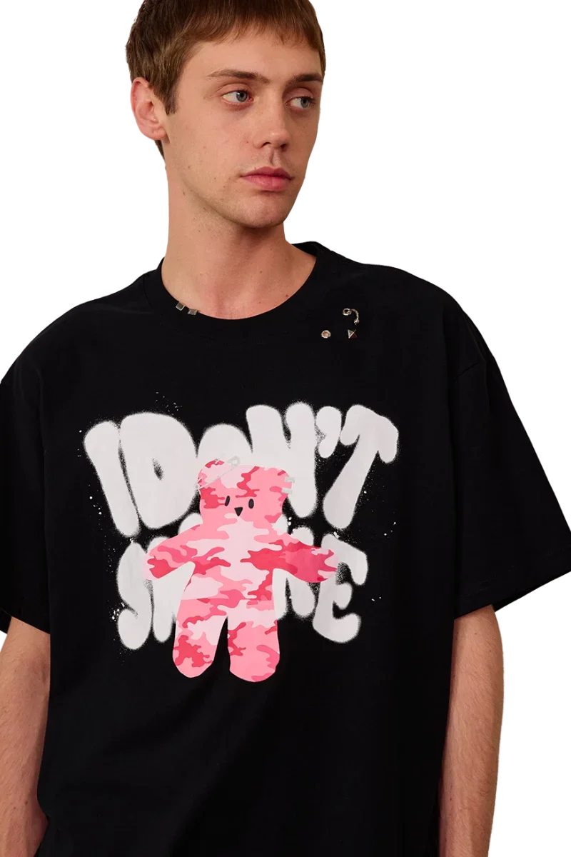 IDontSmoke Camouflage Bear Tee