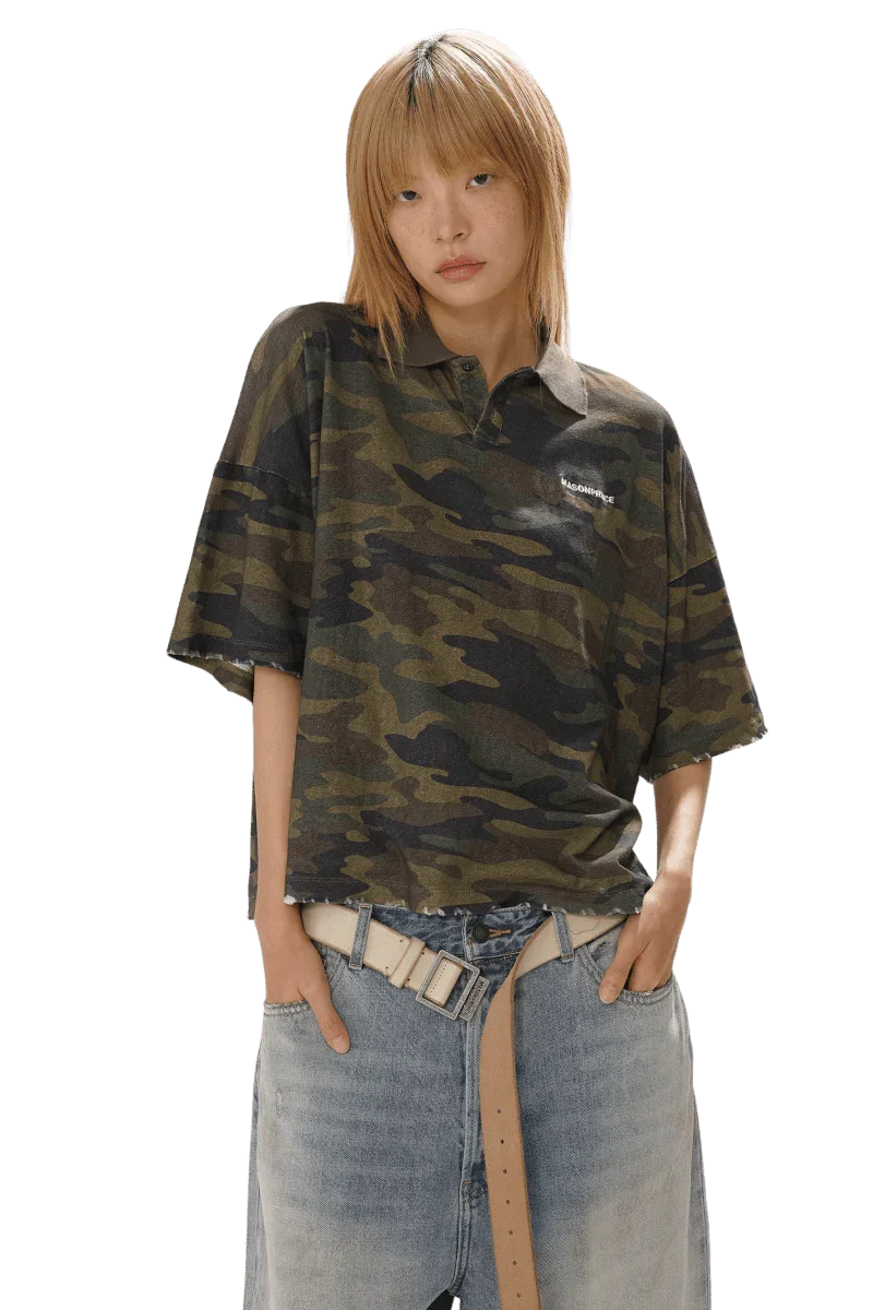 Masonprince Camouflage Polo Tee - ShaLaoBan