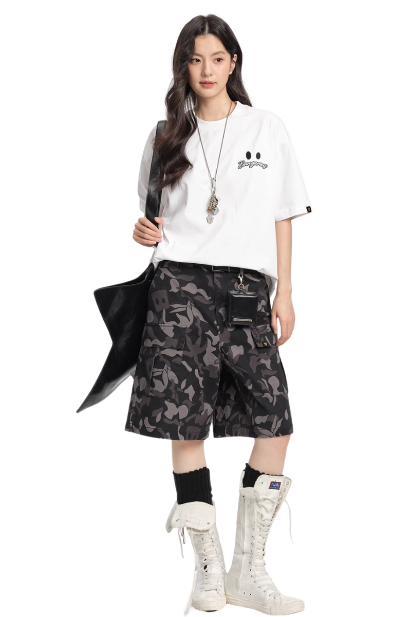 Dangerous People Camouflage Shorts