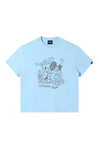 Dangerous People Camping Paper Bag Man Tee