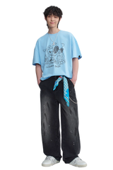 Dangerous People Camping Paper Bag Man Tee