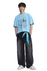 Dangerous People Camping Paper Bag Man Tee