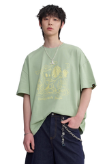 Dangerous People Camping Paper Bag Man Tee
