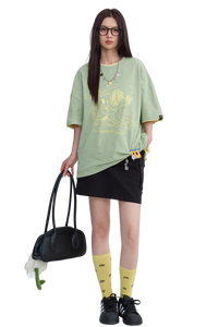 Dangerous People Camping Paper Bag Man Tee