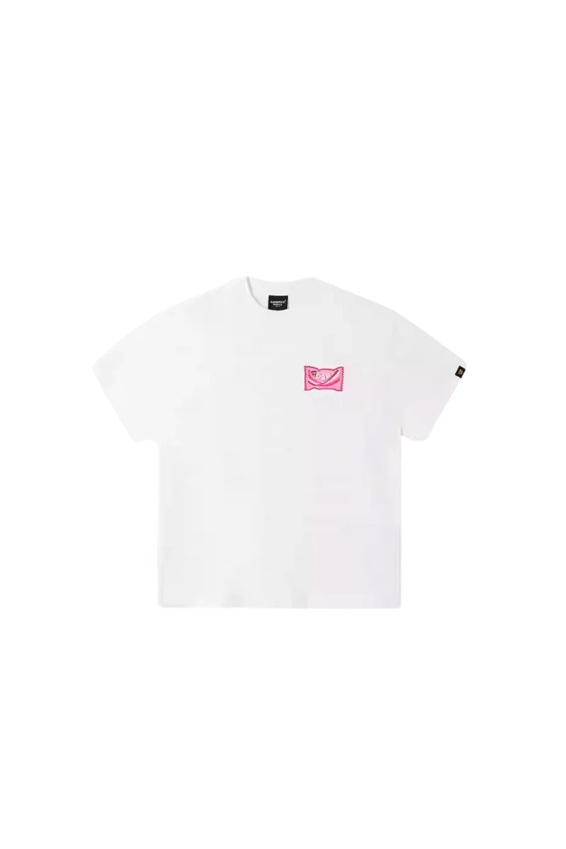 Dangerous People Candy Embroidery Tee - ShaLaoBan