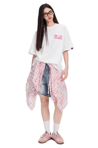 Dangerous People Candy Embroidery Tee - ShaLaoBan