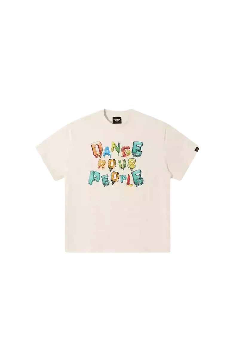 Dangerous People Candy Font Tee - ShaLaoBan