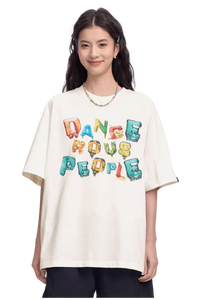 Dangerous People Candy Font Tee - ShaLaoBan
