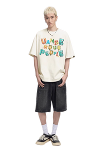 Dangerous People Candy Font Tee - ShaLaoBan