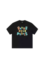 Dangerous People Candy Font Tee - ShaLaoBan