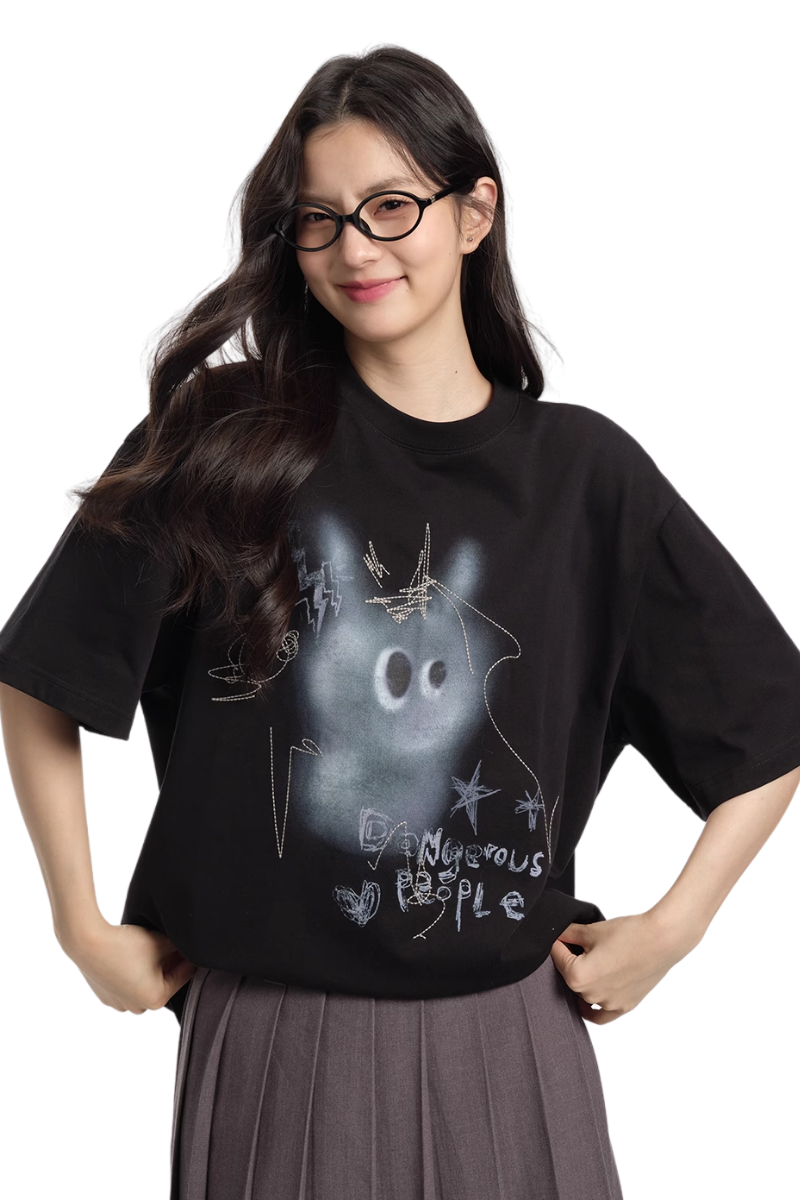 Dangerous People Cat Elf Tee