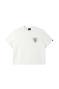 Dangerous People Cat Embroidery Pocket Tee