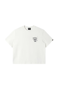 Dangerous People Cat Embroidery Pocket Tee