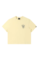 Dangerous People Cat Embroidery Pocket Tee