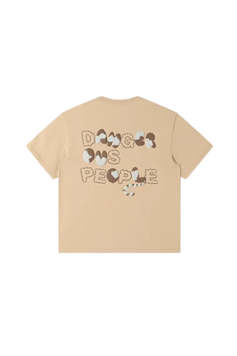 Dangerous People Cat Embroidery Tee