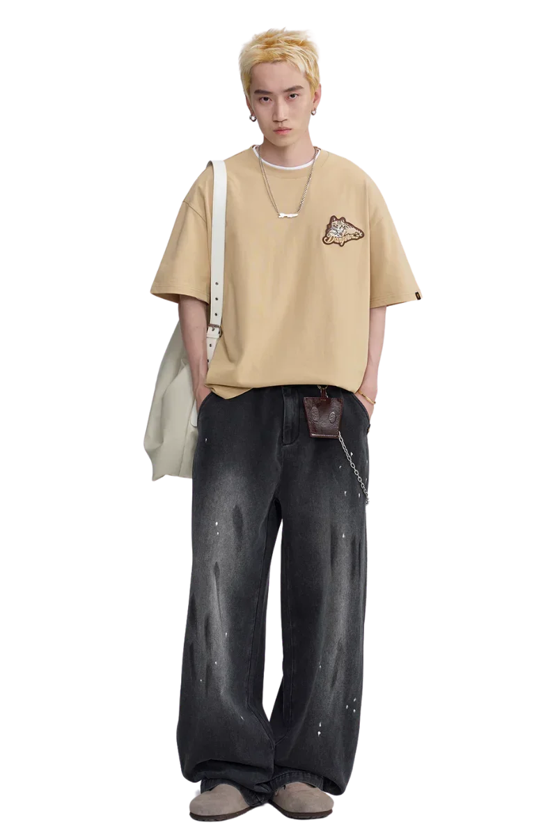 Dangerous People Cat Embroidery Tee
