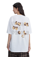Dangerous People Cat Embroidery Tee