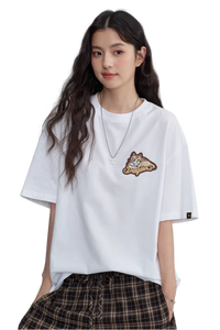 Dangerous People Cat Embroidery Tee