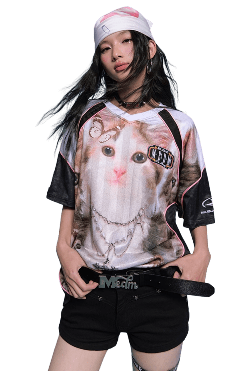 MEDM SS25 Cats Polyester Tee