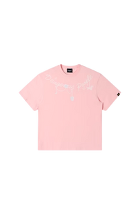 Dangerous People Chain Letter Print Tee