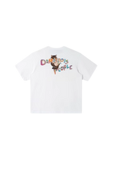 Dangerous People Child-Like Cat Print Tee