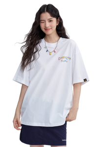 Dangerous People Child-Like Cat Print Tee