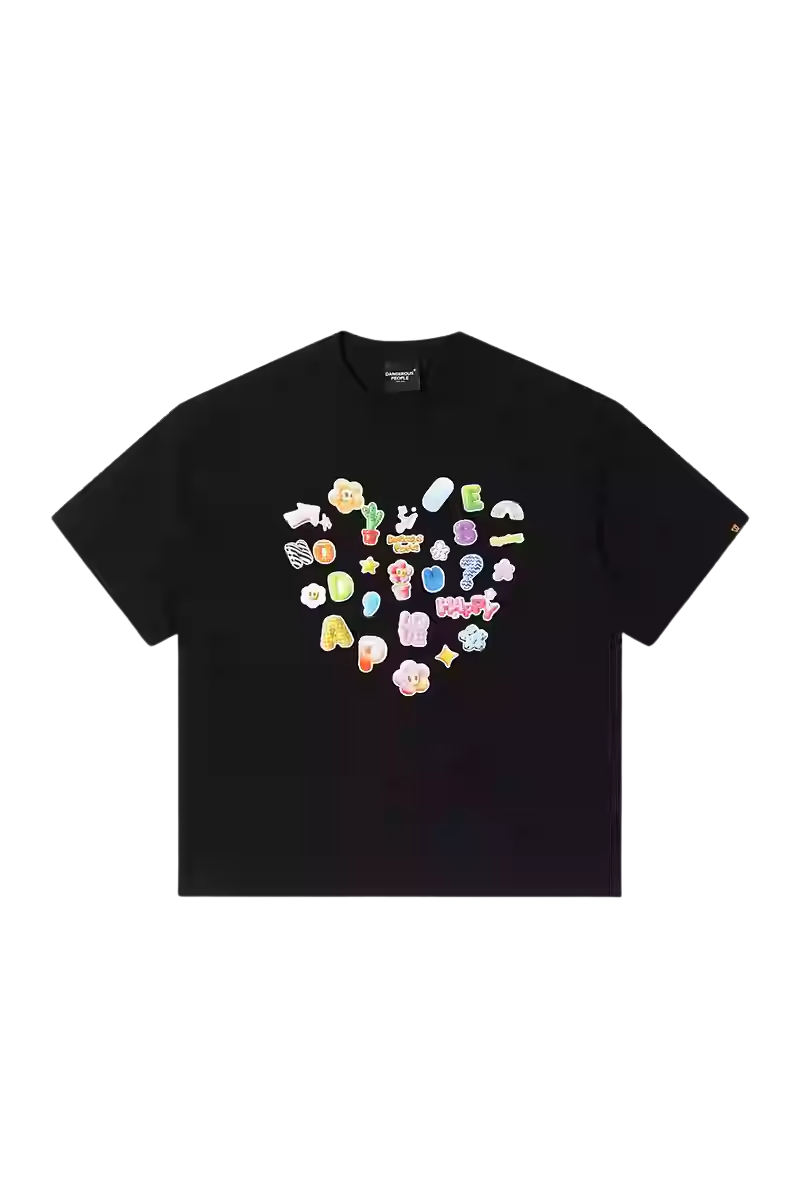 Dangerous People Children Love Art Tee