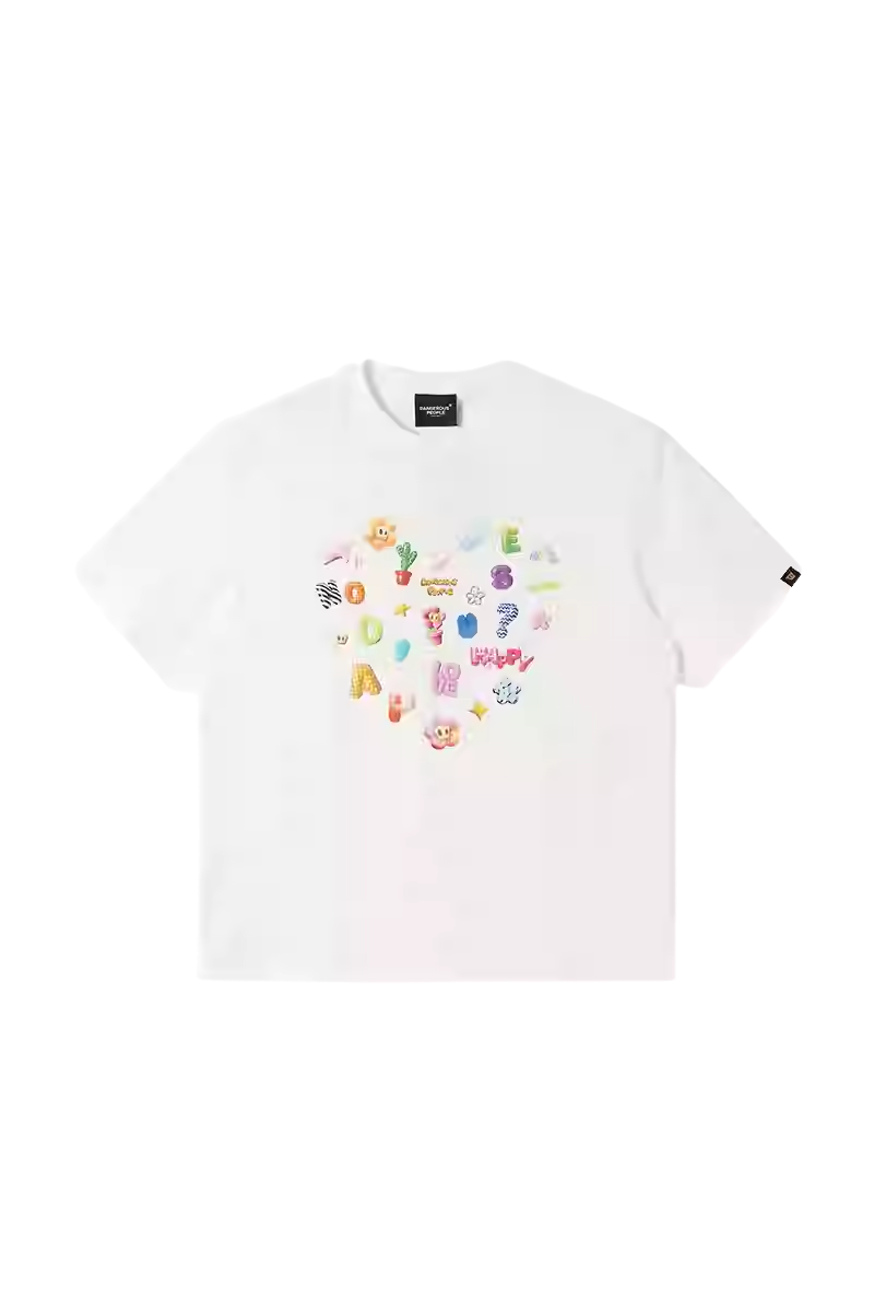 Dangerous People Children Love Art Tee