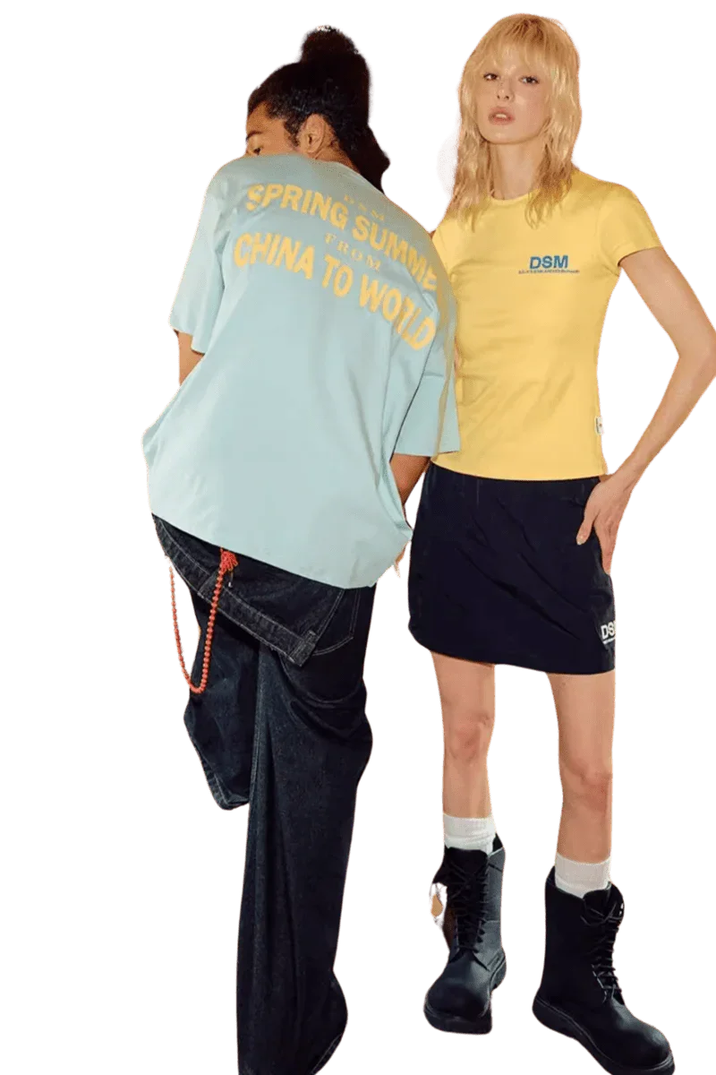 IDontSmoke China To World Basic Tee - ShaLaoBan
