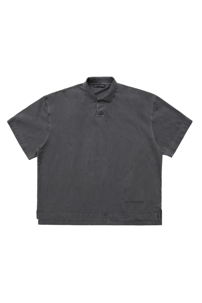 MasonPrince Classic Washed Embossed Polo Tee