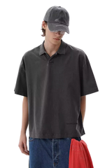 MasonPrince Classic Washed Embossed Polo Tee